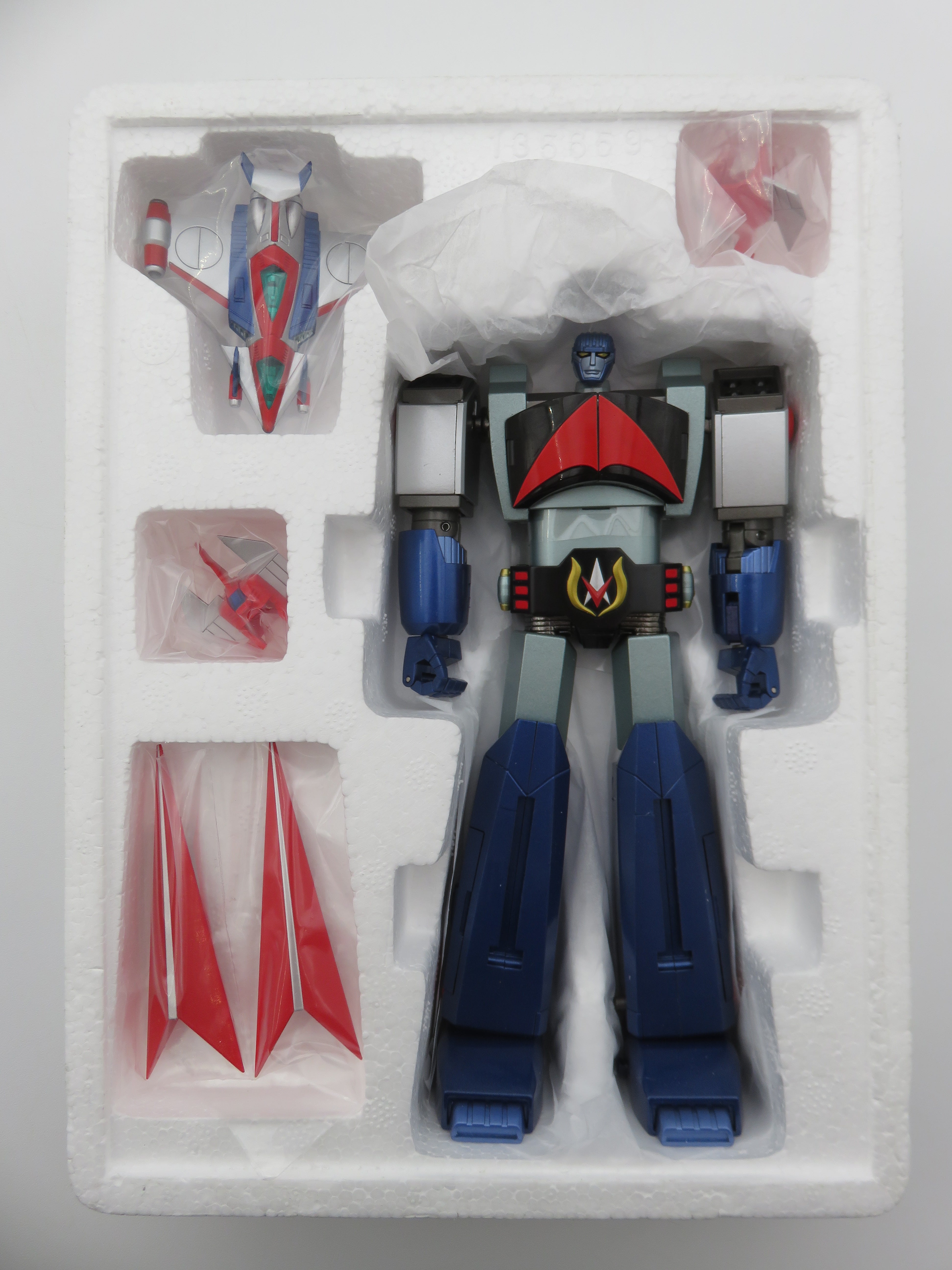 SOUL OF CHOGOKIN Danguard-A Figure - Bandai (2013) Japanese Toei Animation Diecast Mecha